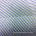 Tissu de la popline à rayures teintes de fil pur en coton